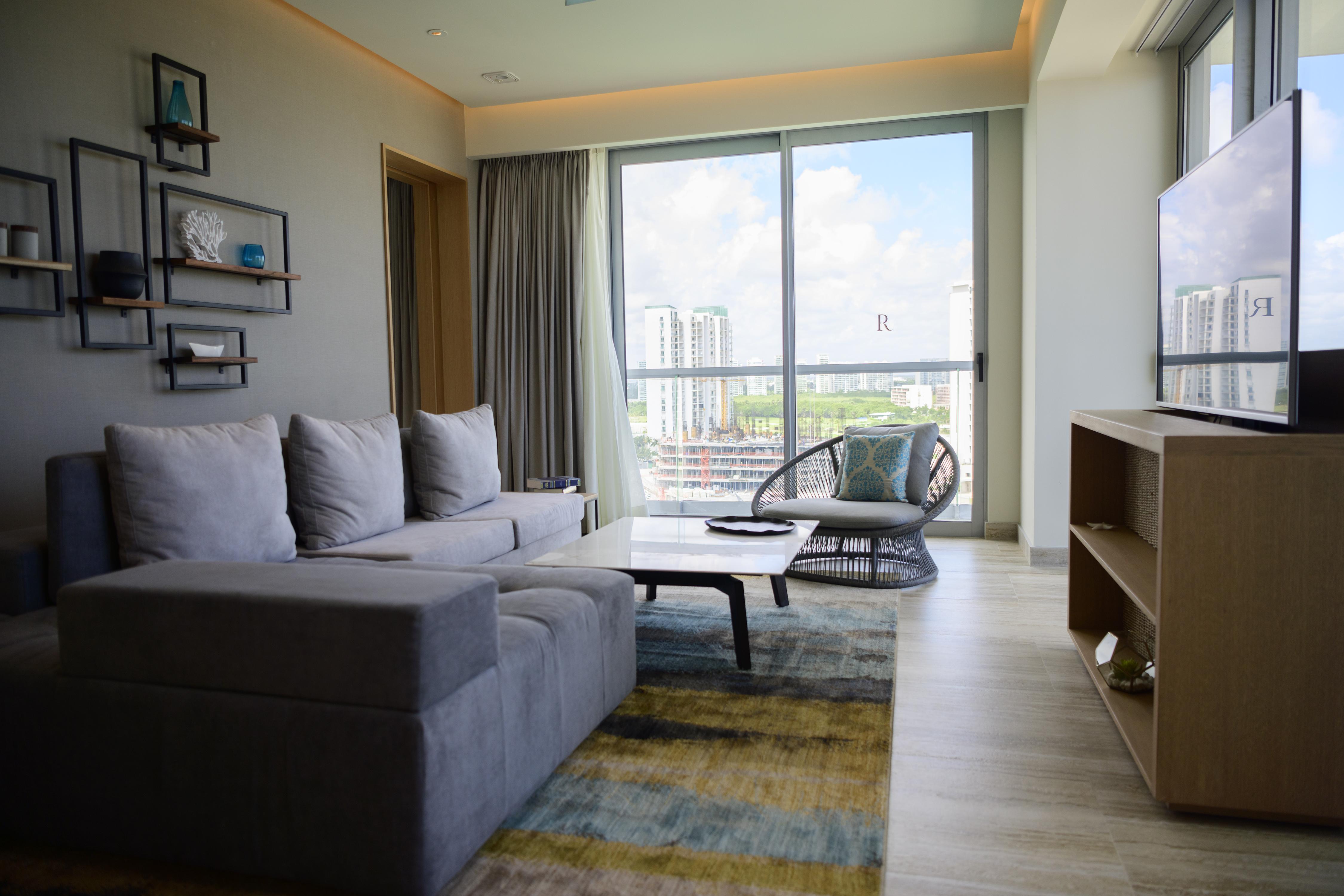 Renaissance Cancun Resort & Marina Exterior foto Living room